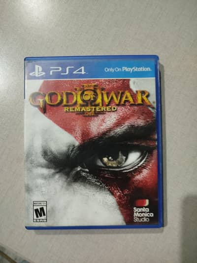 GOD OF WAR 3 remastered PS4