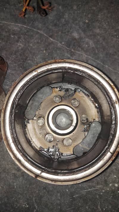 pridor 100cc bike magnet coil complete