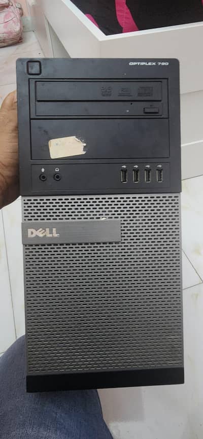Dell desktop pc 4gb ram 500 gb samsung ssd extarnal asus video card
