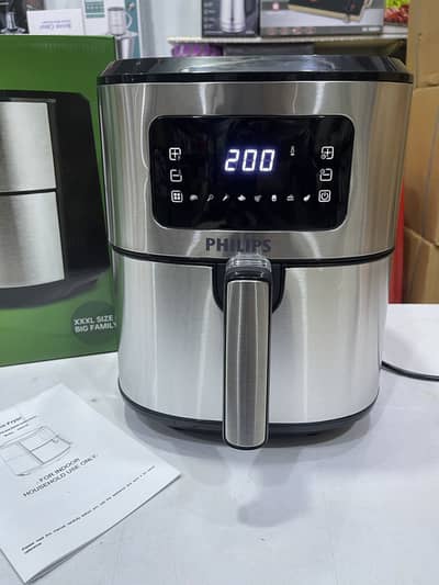 Philips Air Fryer 8 Litre Capacity Model # HD-9730 Original Import