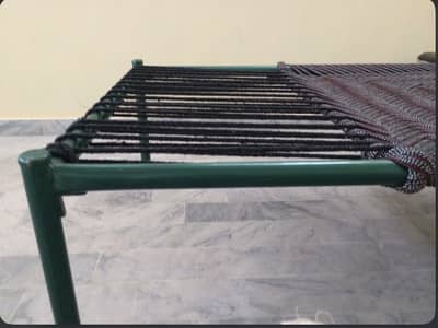 Bed for two persons Charpai heavy steel made