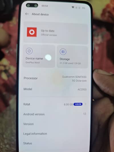 Oneplus Nord official PTA approved