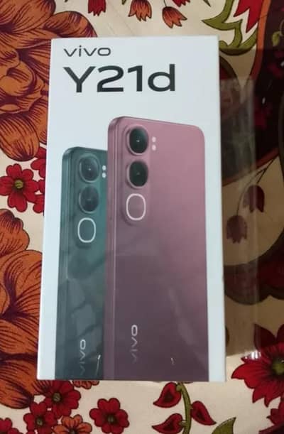 vivo y21d 6+6.128 gb only 13days use  complet box ha