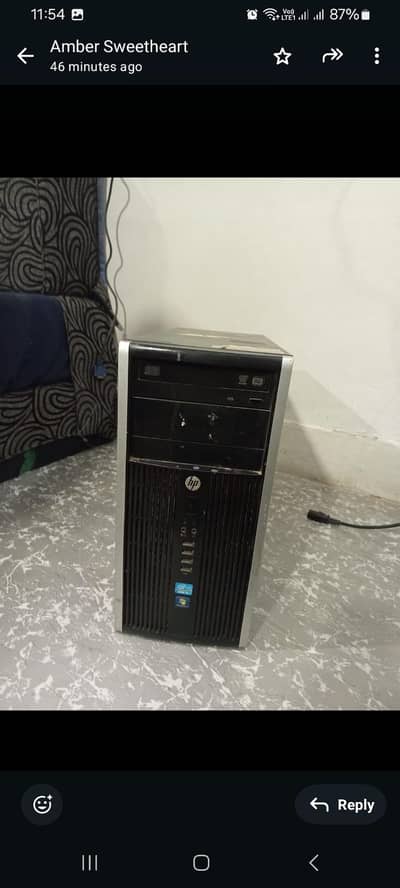 Sale Hp i5 3rd gen tower Pc with Free wirekess mouse