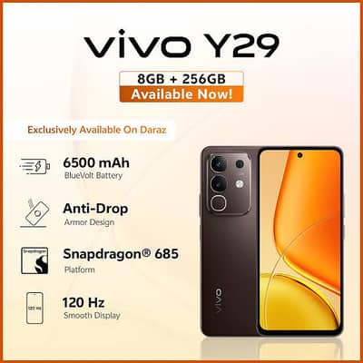 vivo y29 . . . 8+8.256