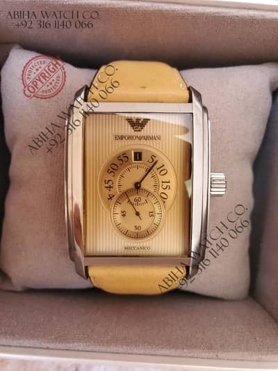 Emporio Armani Watch For Men Donna AR4202 Meccanico.