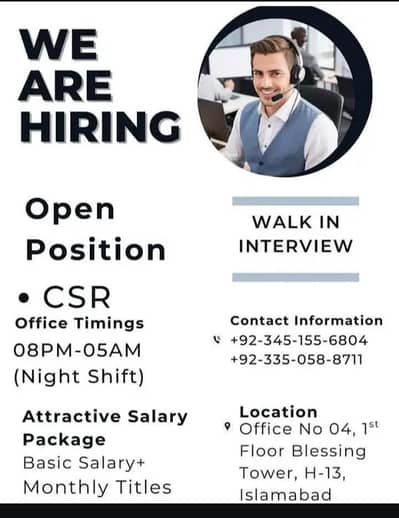 Call Center Representatives