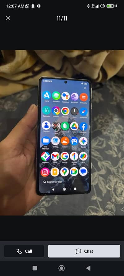 Redmi k40 12gb 256gb only exchange