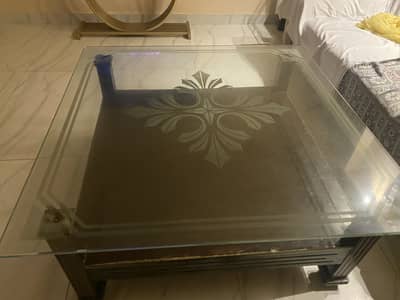 Mid Table with heavy mirror Top