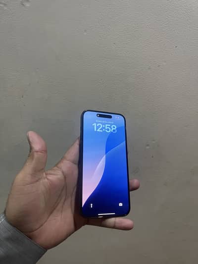 Iphone 15plus non PTA jv 128gb waterpack