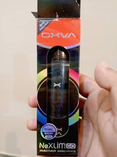 OXVA NeXLiM GO Pod – Dual Mesh (Strong Blue) – 4ml