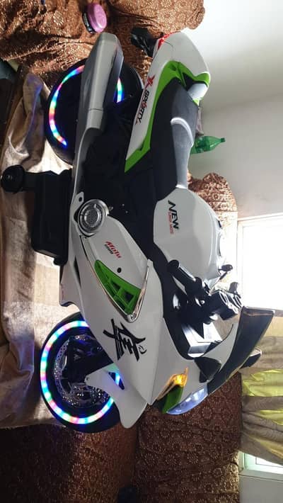 Kids Electric bike battery operated full Size Haya Busa Model