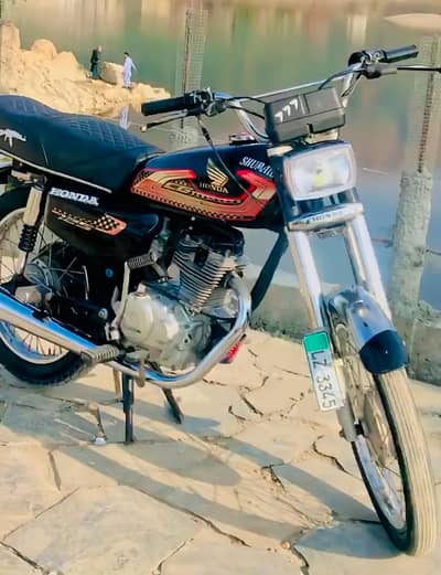 Honda CG 125 2005 Lahore Number Black 03221156516