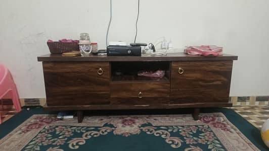 Tv console and divider