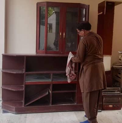 whole Showcase for TV and other Items