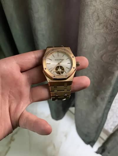 audemars piguet Rose gold automatic watch