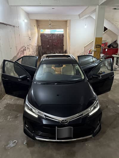 Toyota Corolla Grandey 1.8 full option brand new car