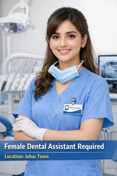FEMALE DENTAL ASSISTANT REQUIRED