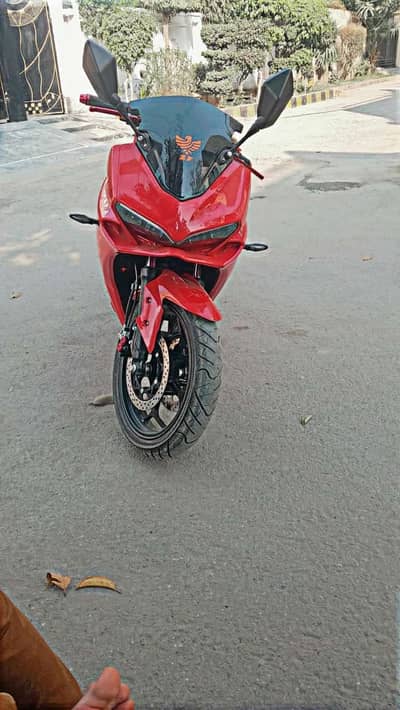 Zhong fa g8 electric sports bike urgent sale