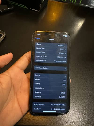 IPhone 12 | Non Pta JV | 10/10 Condition |