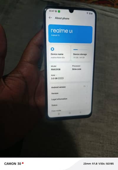 REALME NOTE 60X 3/64 SEALD 10 10 ONLY SET