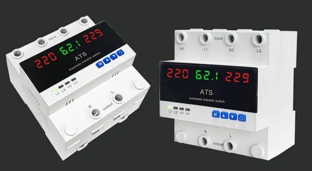 Automatic Transfer Switch for Single phase 3 phase voltage protecter 0