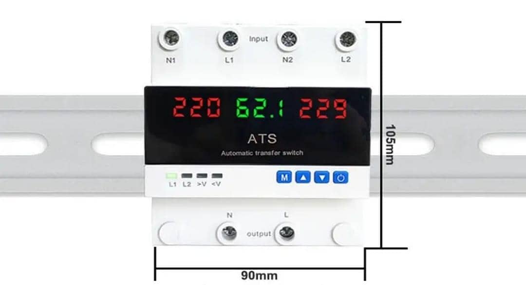 Automatic Transfer Switch for Single phase 3 phase voltage protecter 3