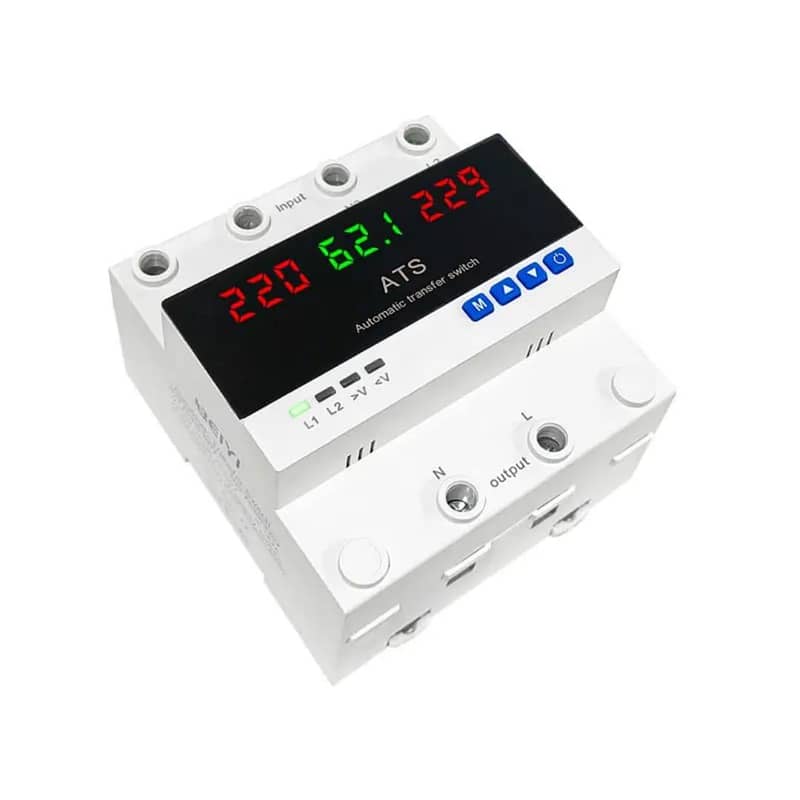 Automatic Transfer Switch for Single phase 3 phase voltage protecter 4