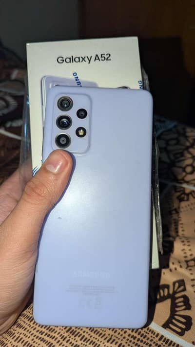 Samsung a52 dual Sim official pta approved with box