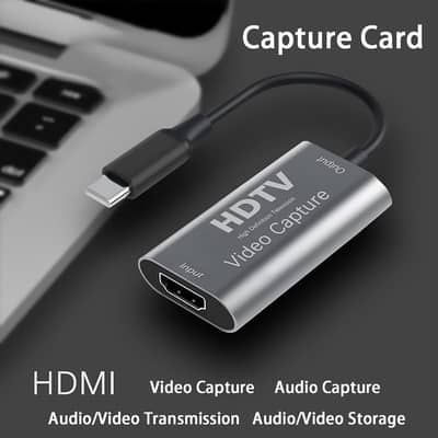 4k Type C to Hdmi-Compatible Video Capture Card Hdmi-Compatible to USB