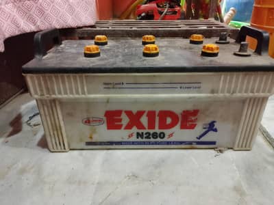 Exide battery N260 33 plate