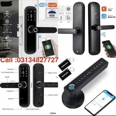 Biometric Door lock Electric and Attendance machine access control