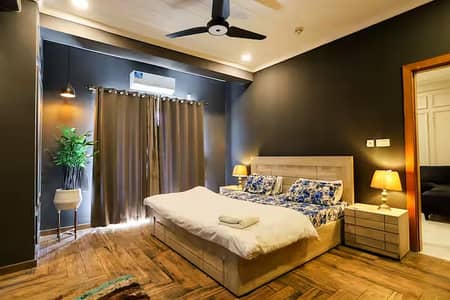 1bedroom ultra luxury furnished appartment available for rent in bahria heights 1 corner appartment