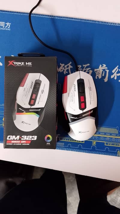 XstrikeMe GM-323 wired mouse with 8 programable buttons and 1000hz