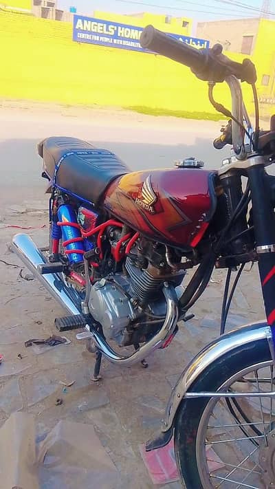 CG125 2021MODEL PUNJAB REGISTERED WITH SMART CARD