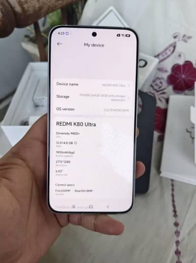 Xiaomi Redmi k80 ultra gaming