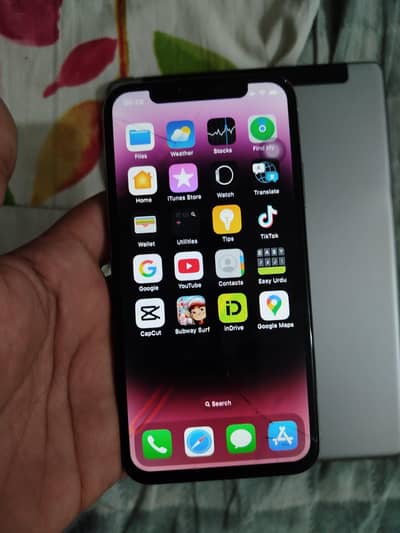 I PHONE X diamond white colour 10/9 condition