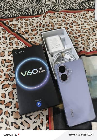 vivo v 60 lite 5g 12+12ram 256gb urgent sale 10/10 condition serious