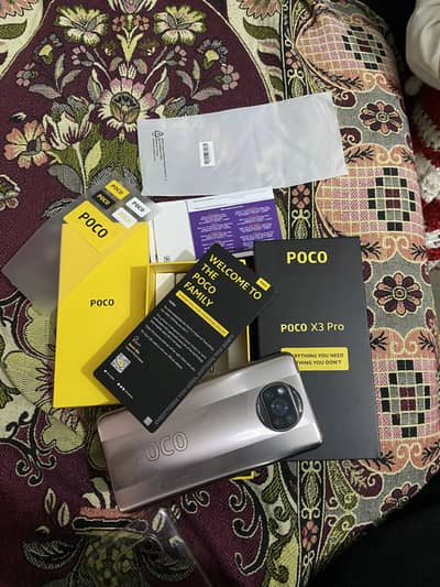 Poco x3 pro 8 256 PTA approved