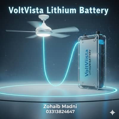 New Lithium 12v 50A battery with Warranty