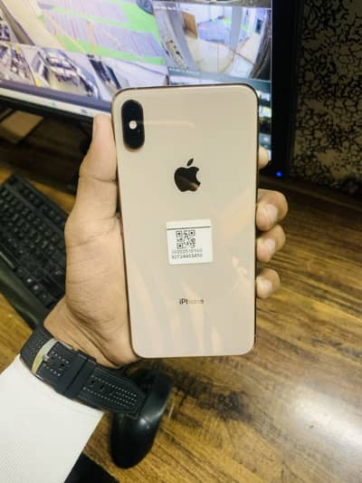 Iphone xs max gold all okay
