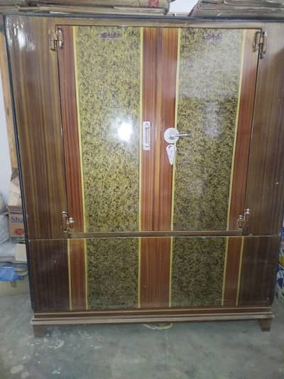 Steel Almirah / Almari cum storage unit