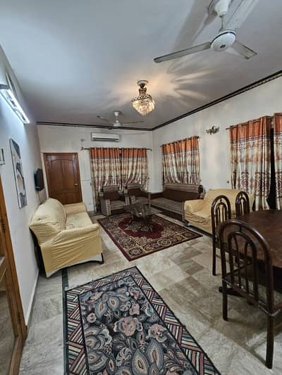2Bed Furnished, 10 Marla Upper Portion available for rent in E-11 2 islamabad