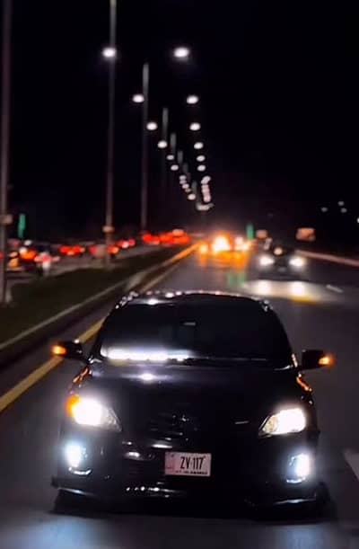 6 bar white dashboards lights