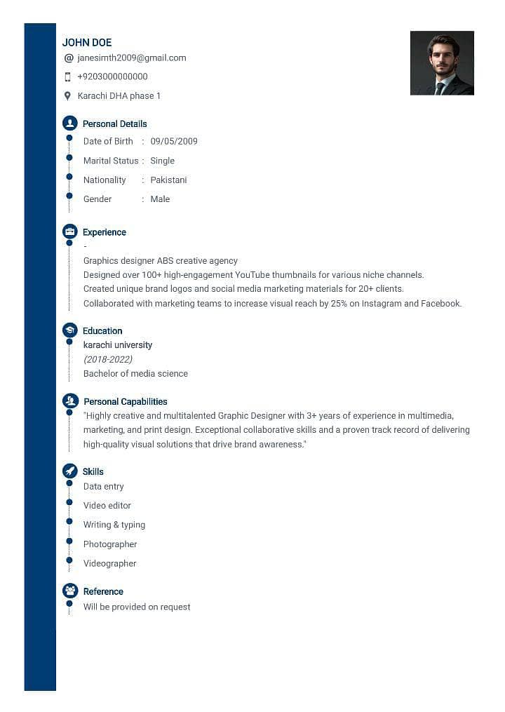 Professional CV Maker 0