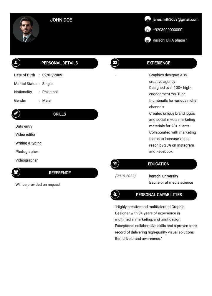 Professional CV Maker 3