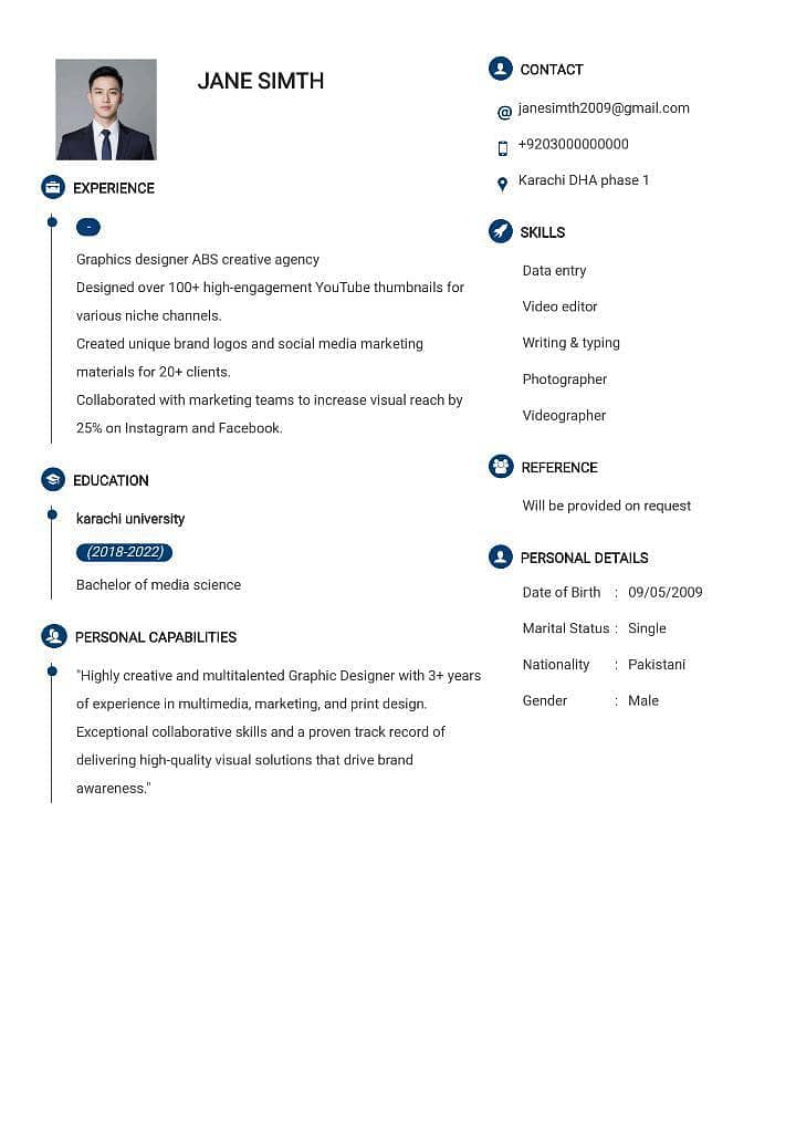 Professional CV Maker 4