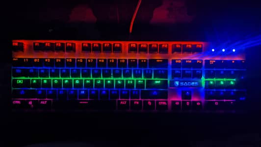 SADES RGB Gaming Keyboard + RGB Mouse