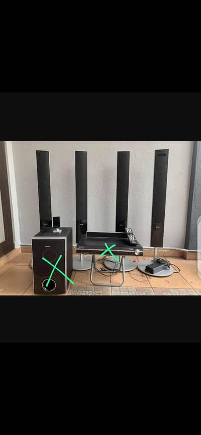 Sony 5.1 Channel Speakers (Read ad First)