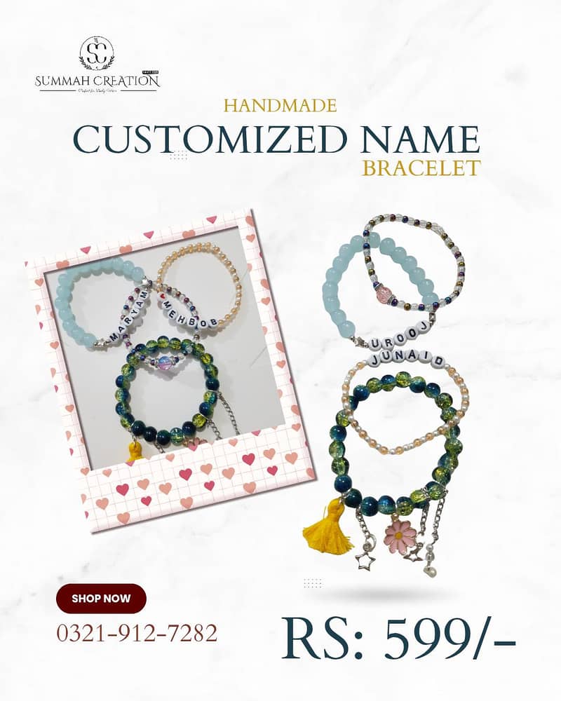 Handmade Customize Bracelet 12